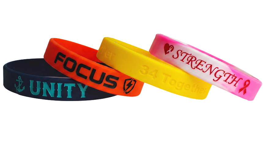 Design Your Own Silicone Wristbands