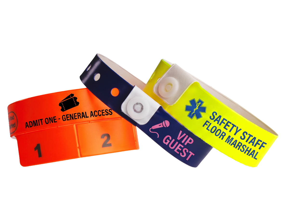Custom Printed Vinyl Wristbands