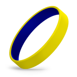 Custom Adult Silicone Wristbands - Color Coat