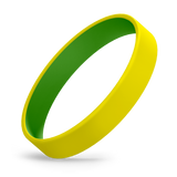 Custom Adult Silicone Wristbands - Color Coat