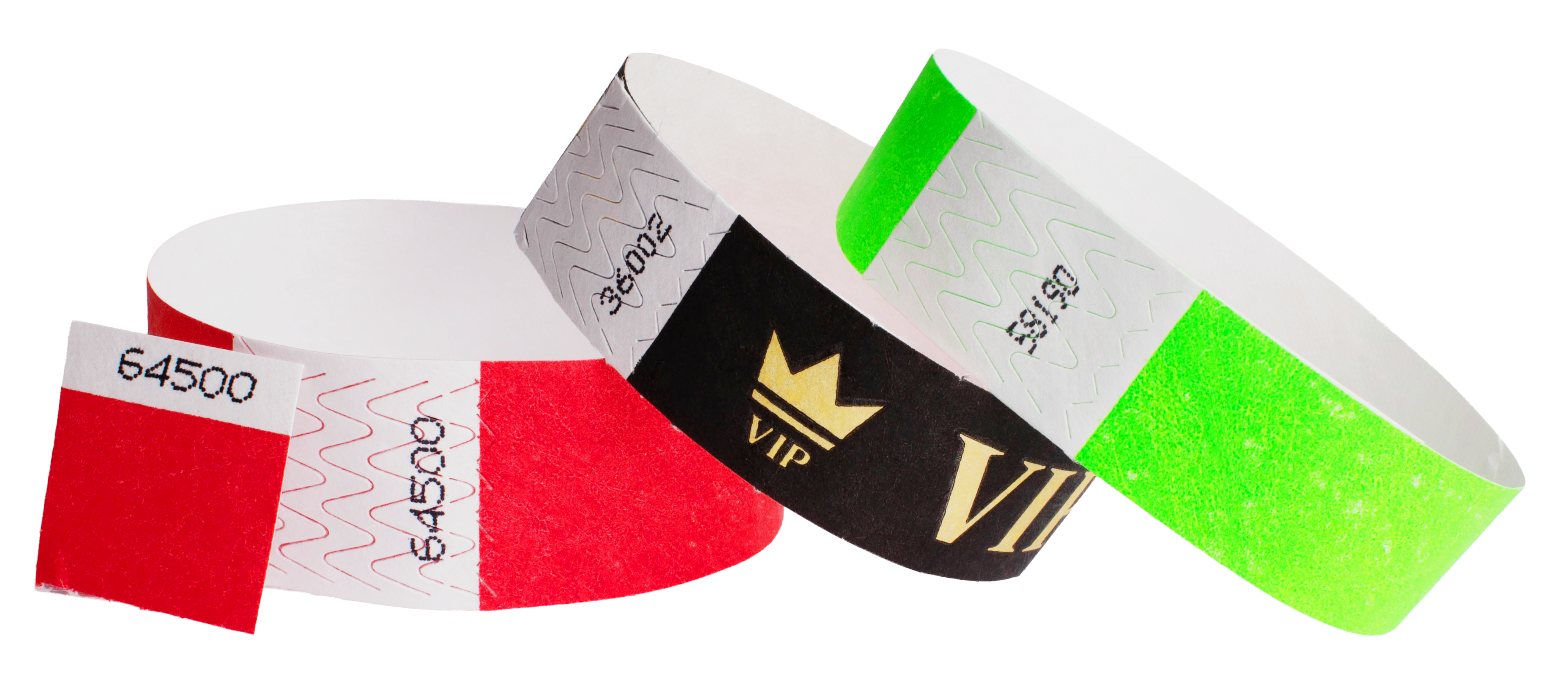 Don't want custom? See our stock wristbands.