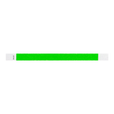 3/4" Solid Color Tyvek® Wristbands
