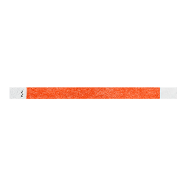 3/4" Solid Color Tyvek® Wristbands