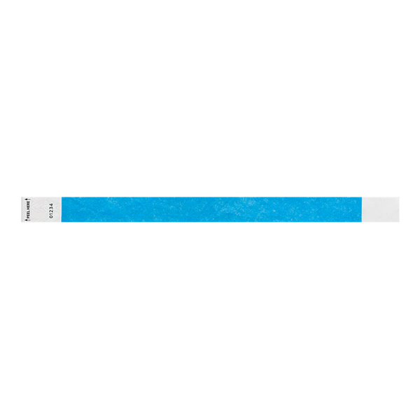 3/4" Custom Tab-Free Tyvek® Wristbands