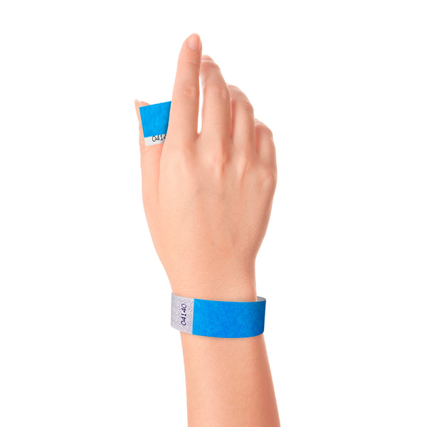 3/4" Custom Tyvek Voucher Wristbands