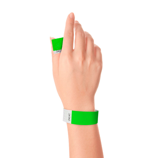 3/4" Custom Tyvek Voucher Wristbands