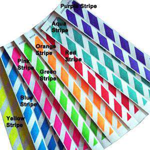 3/4" Design Stripes Wristband Tyvek
