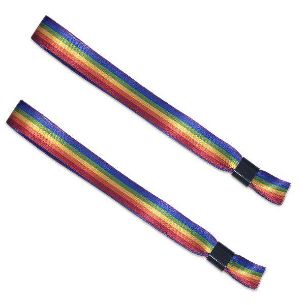 Cloth Rainbow Wristbands