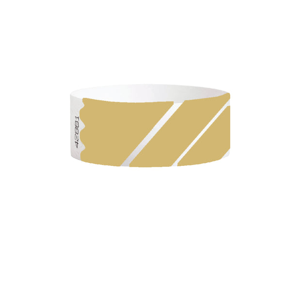 1" Progressive Stripe Tyvek Wristband