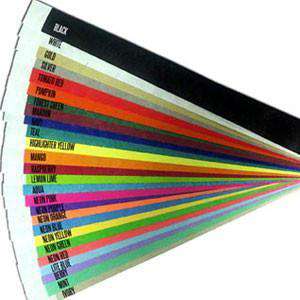 3/4" Tyvek Wristbands Alternate Solid Colors