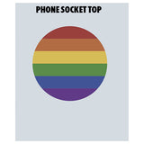 Rainbow Phone Grip